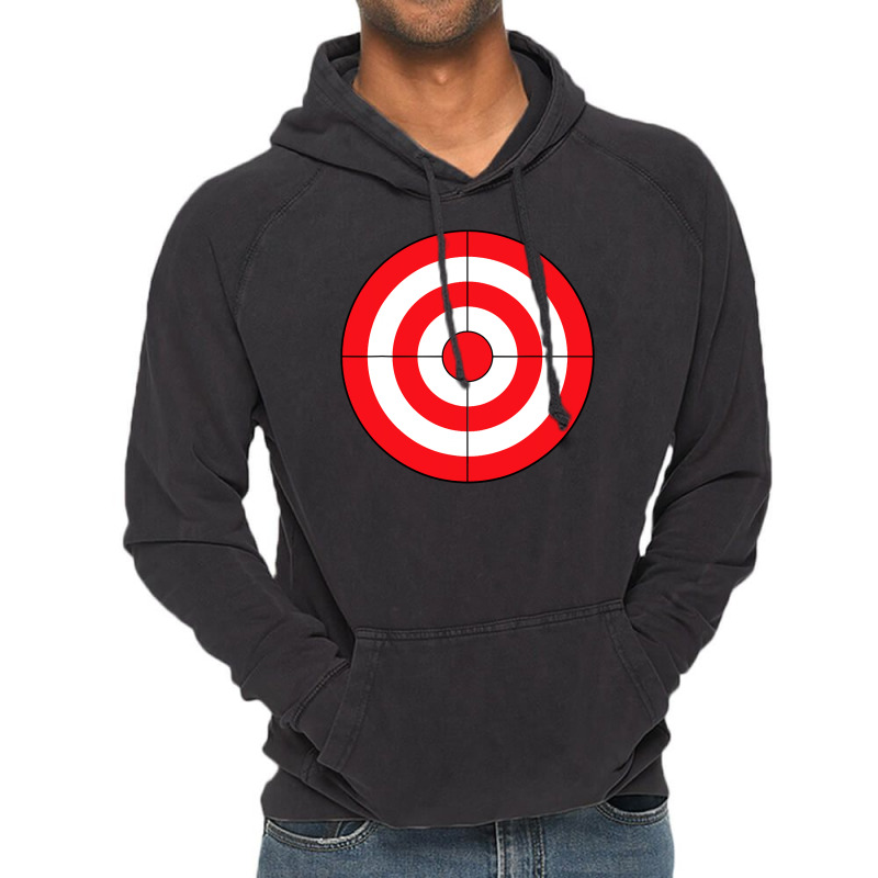 Bulls Eye Target Lazy Diy Halloween Costume Darts Shooting T Shirt Vintage Hoodie | Artistshot