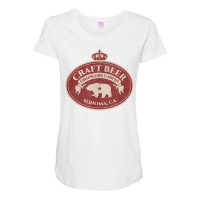 Craft Beer Drinkers Union   Sonoma California T Shirt Maternity Scoop Neck T-shirt | Artistshot