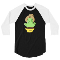 Cowboy Cactus 3/4 Sleeve Shirt | Artistshot