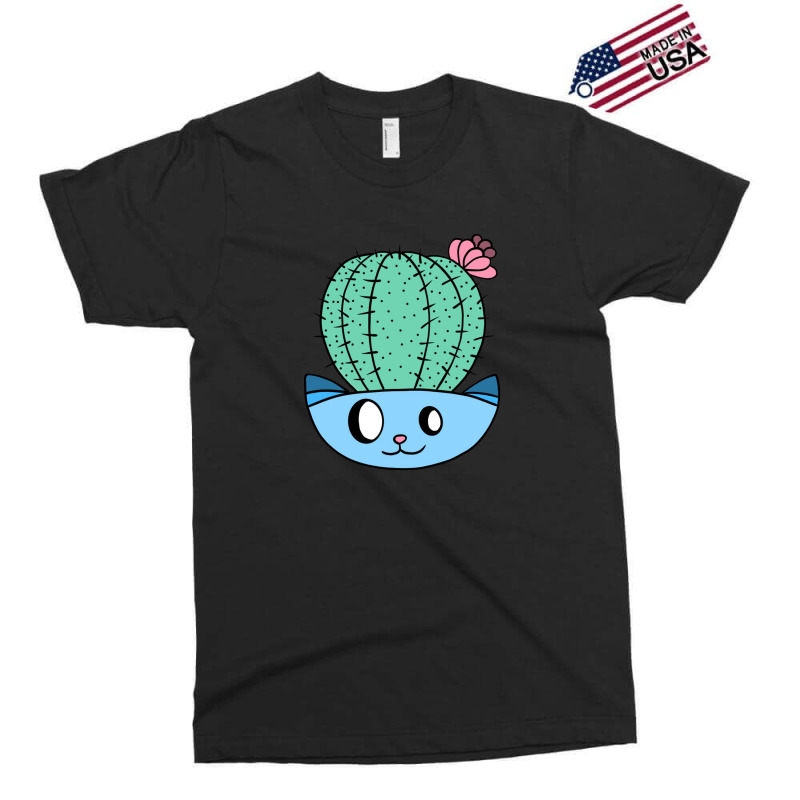 Cute And Funny Cactus Cat Exclusive T-shirt | Artistshot