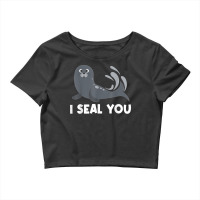 Cool Seal Art For Men Women Sea Lion Walrus Fur Harp Animal Crop Top | Artistshot