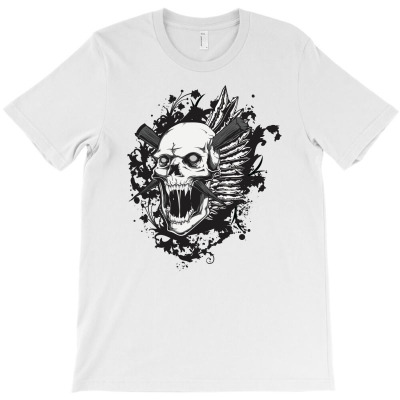 Sealed Vampire Skull T-shirt Designed By Icang Waluyo