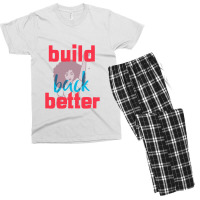 Build Back Better Men's T-shirt Pajama Set | Artistshot