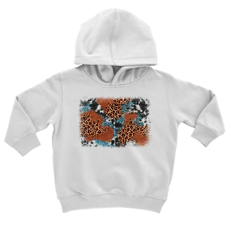 Leopard Cowhide Background Toddler Hoodie | Artistshot