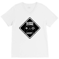 Game Zone V-neck Tee | Artistshot