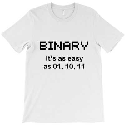Binary Geekrammer N T-shirt Designed By Equinetee