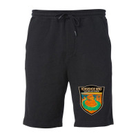 Horseshoe Bend River Badge Fleece Short | Artistshot