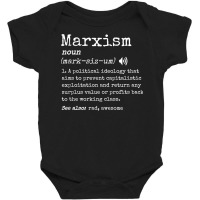 Democratic Socialism Rad Karl Marx Funny Marxism Definition T Shirt Baby Bodysuit | Artistshot