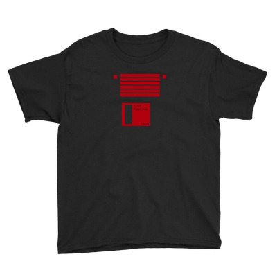 Floppy Disk Computer Retro Youth Tee Designed By Equinetee