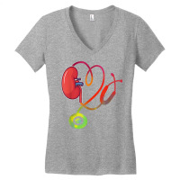 Dialysis Tech Nurse Nephrology Dialysis Technician T Shirt Women's V-neck T-shirt | Artistshot