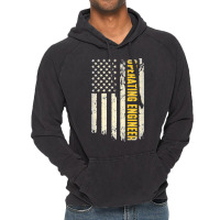 Operating Engineer Usa Flag Patriotic Operating Engineering Premium Vintage Hoodie | Artistshot