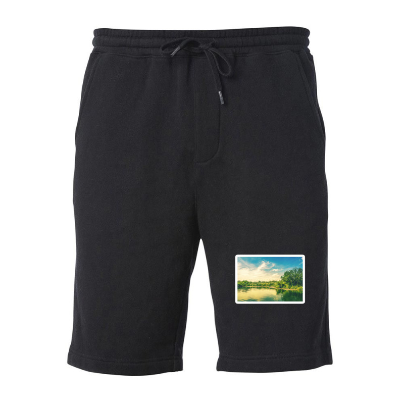 Excellent Mountain Landscape 120547670 Fleece Short | Artistshot