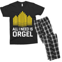 Organ Organist Organ Player Church Organ Musical Instrument Premium Men's T-shirt Pajama Set | Artistshot