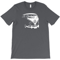 VW Split Screen Camper Embroidered & Personalised T Shirt 