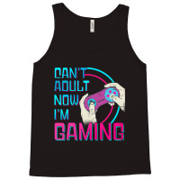 Can't Adult Now I'm Gaming  Controller Funny Video Games Tank Top | Artistshot