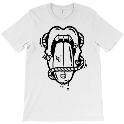 The Diamond Tongue T-shirt Designed By Icang Waluyo