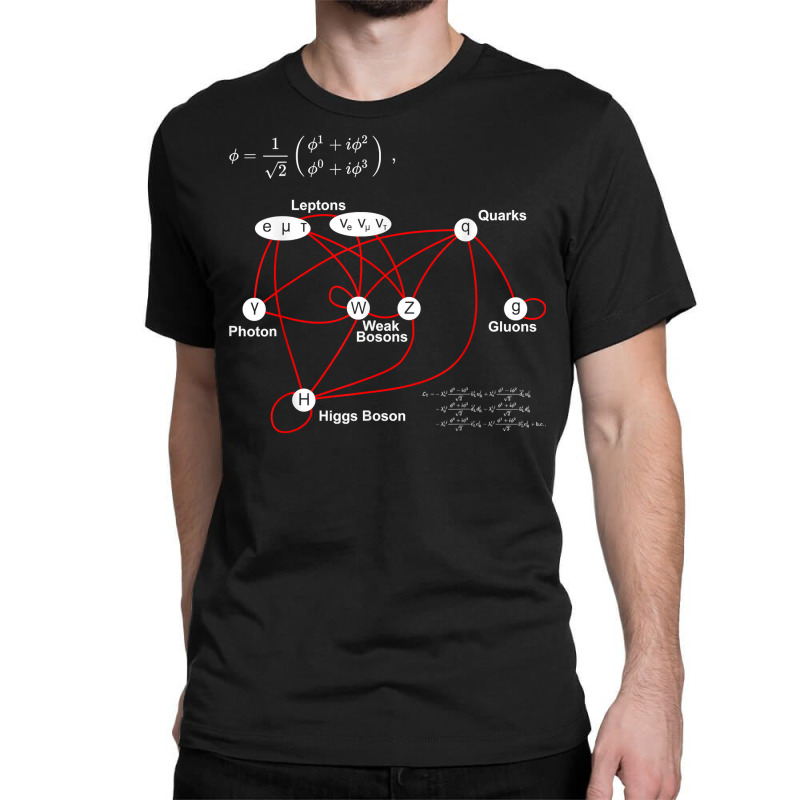 Higgs Boson Physics Quantum Mechanics Science Lover Teacher T Shirt Classic T-shirt by roopeedwrich76 | Artistshot