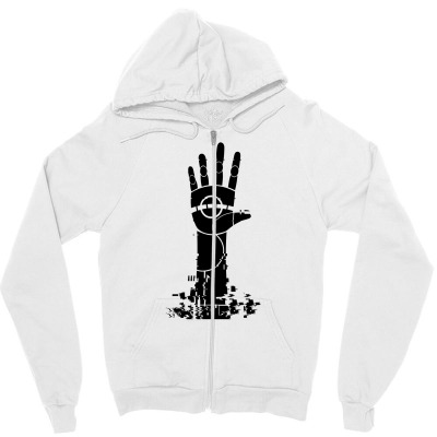 The Unperson Hand Zipper Hoodie Designed By Icang Waluyo