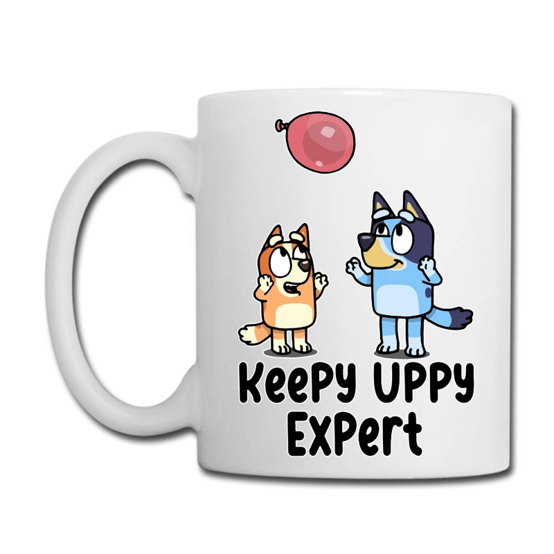 Custom Bluey Keepy Uppy Coffee Mug By Cm-arts - Artistshot