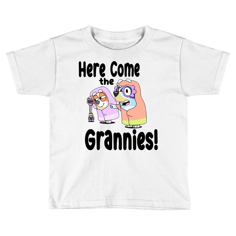 Custom Bluey The Grannies Toddler T-shirt By Cm-arts - Artistshot