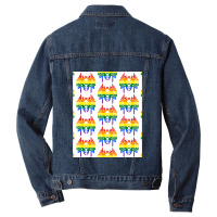 Vintage Photograp Judgemental Funny Gift Men Denim Jacket | Artistshot