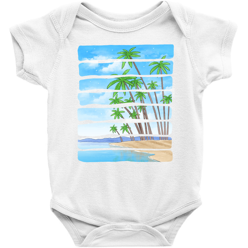 Island Views Baby Bodysuit by autlu2024 | Artistshot