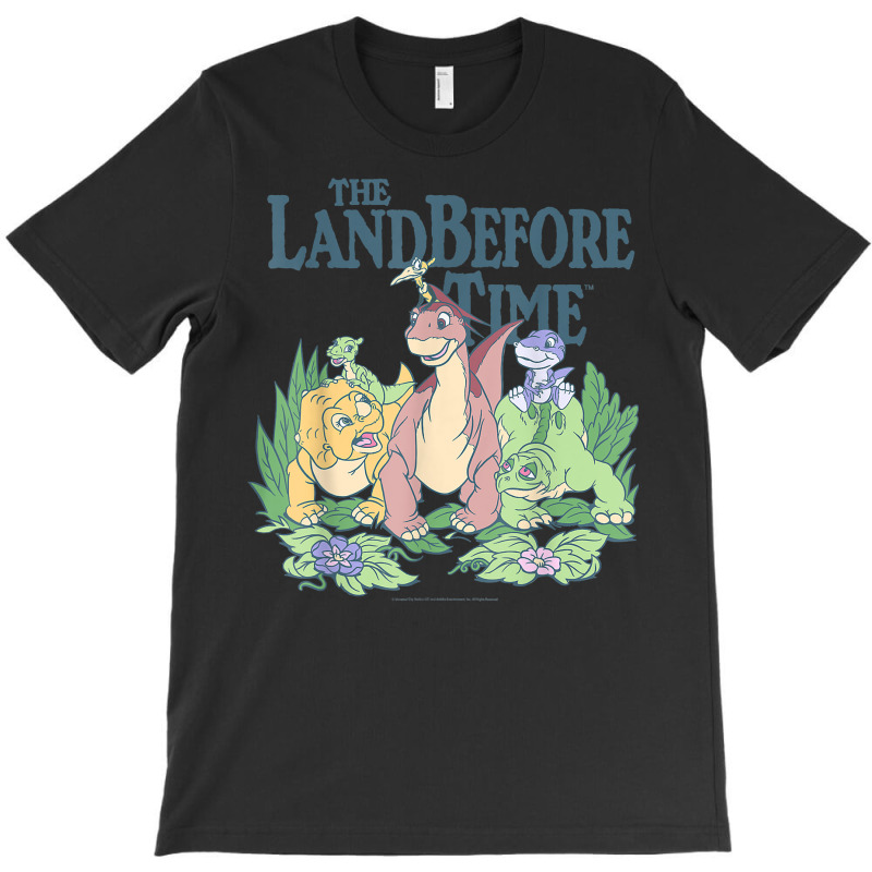 Land Before Time Pastel Dinosaur Friends T Shirt T-shirt | Artistshot