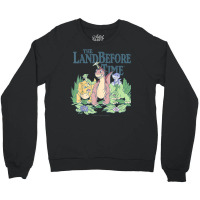 Land Before Time Pastel Dinosaur Friends T Shirt Crewneck Sweatshirt | Artistshot