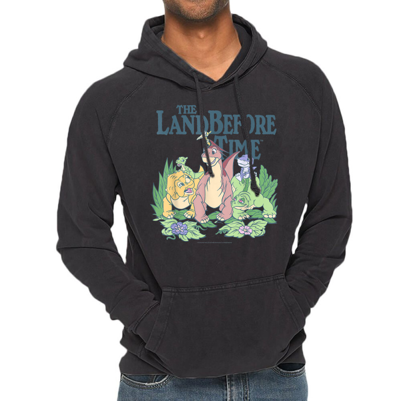 Land Before Time Pastel Dinosaur Friends T Shirt Vintage Hoodie | Artistshot