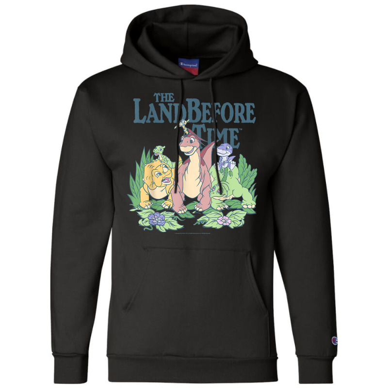 Land Before Time Pastel Dinosaur Friends T Shirt Champion Hoodie | Artistshot