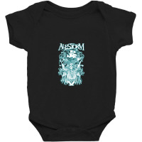 Alestorm   'plunder' Outer Glow Baby Bodysuit | Artistshot