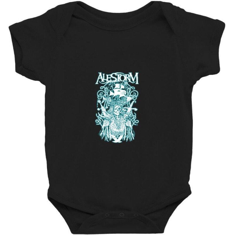 Alestorm   'plunder' Outer Glow Baby Bodysuit by Larise_Store | Artistshot