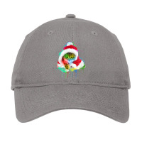 Merry Christmas Cat Adjustable Cap | Artistshot