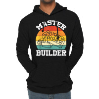 Master Builder Kids Building Blocks Brick Toy Master Builder T Shirt Lightweight Hoodie | Artistshot