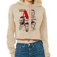 Vintage Movies  American Film Mens Womens Cropped Hoodie | Artistshot