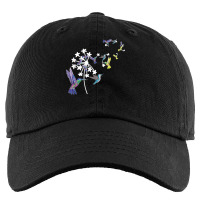 Dandelion Hummingbird Flower For Birdwatcher Herbalist Kids Cap | Artistshot