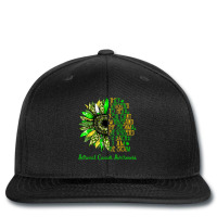 I'm The Storm Sunflower Leopard Adrenal Cancer Warrior Printed Hat | Artistshot