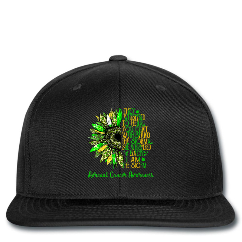 I'm The Storm Sunflower Leopard Adrenal Cancer Warrior Printed Hat | Artistshot