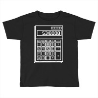 Funny Boobies Calculator T Shirt Toddler T-shirt | Artistshot