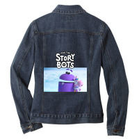 Ask The Storybots Ladies Denim Jacket | Artistshot