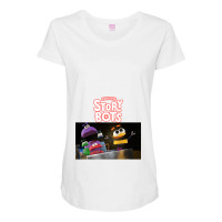 Ask The Storybots Maternity Scoop Neck T-shirt | Artistshot