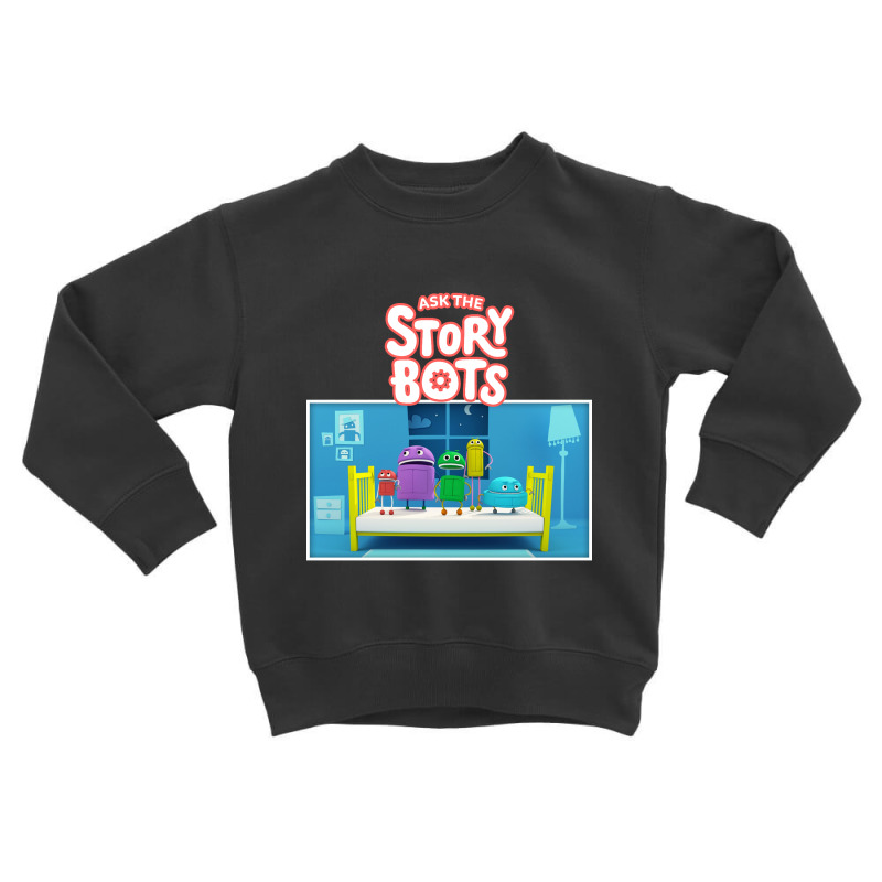 Ask The Storybots Toddler Sweatshirt by yaukhti | Artistshot