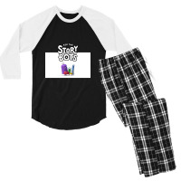 Ask The Storybots Men's 3/4 Sleeve Pajama Set | Artistshot