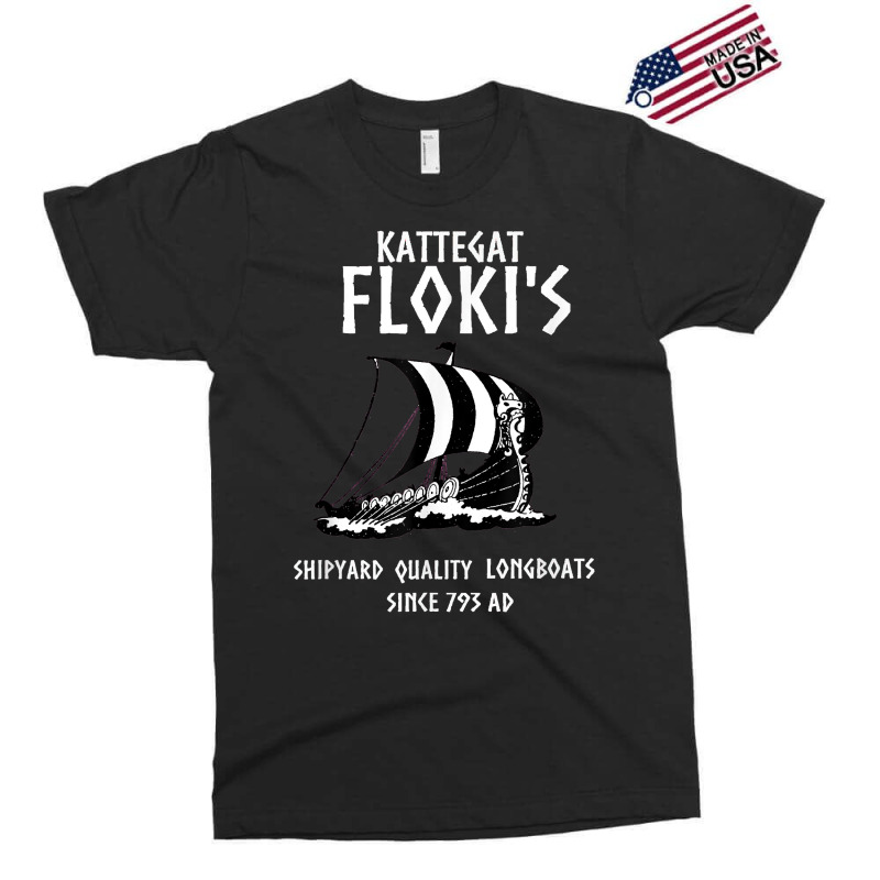 Kattegat Floki's Shipyard Longboat Funny Viking Gift T Shirt Exclusive T-shirt | Artistshot