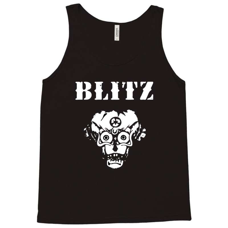 Blitz White Tank Top by rahmat1708 | Artistshot