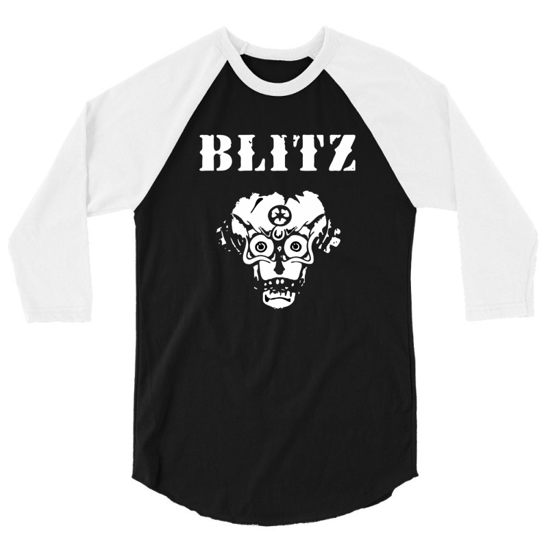 Blitz White 3/4 Sleeve Shirt by rahmat1708 | Artistshot