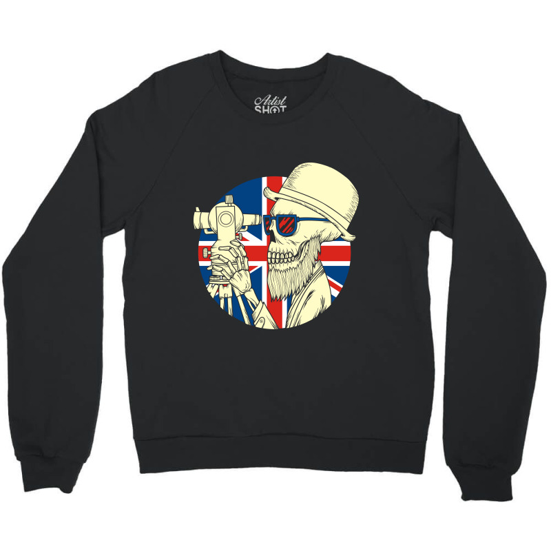 British Surveyor Crewneck Sweatshirt by azmth | Artistshot