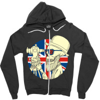 British Surveyor Zipper Hoodie | Artistshot