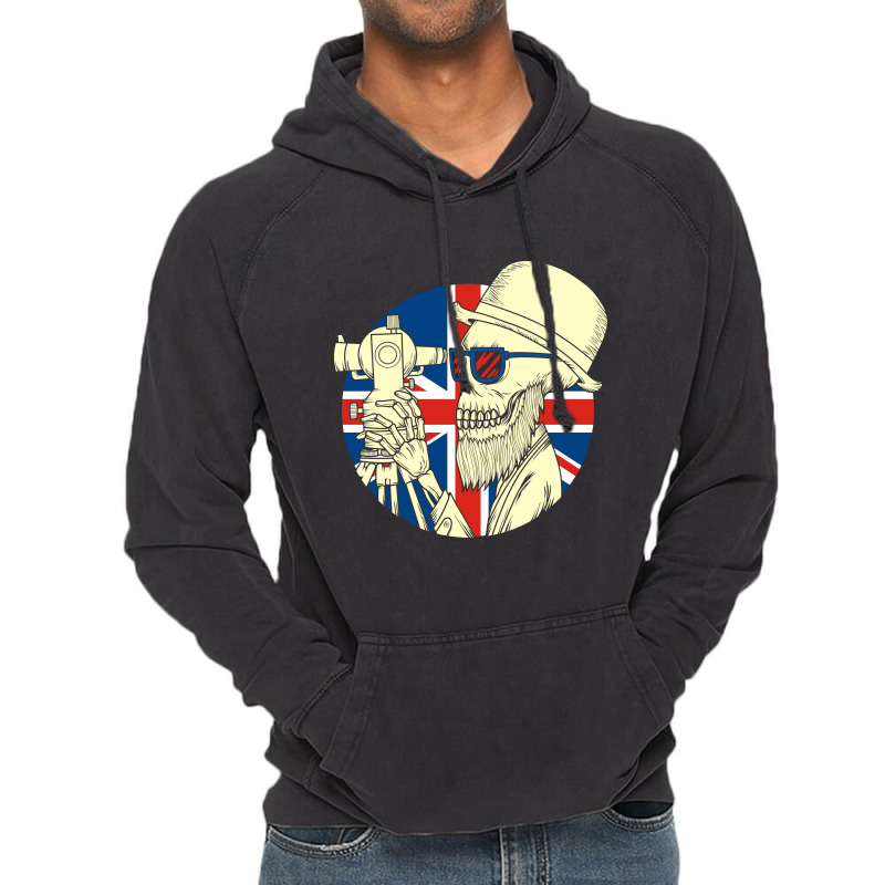 British Surveyor Vintage Hoodie by azmth | Artistshot