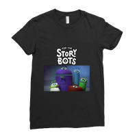 Ask The Storybots Ladies Fitted T-shirt | Artistshot